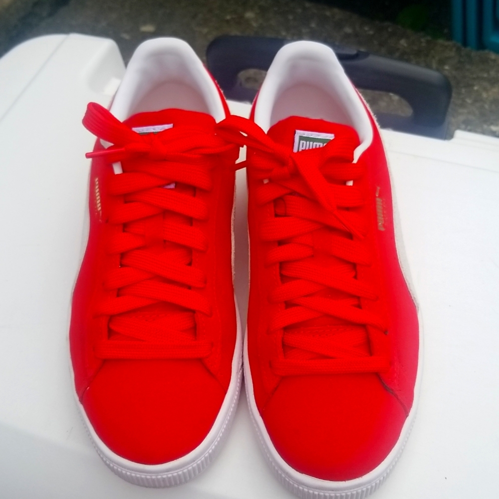 Red Suede Classic XII Jr Puma sneakers